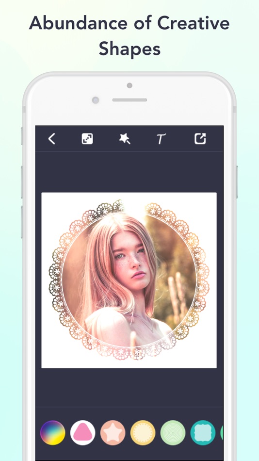 #1. Lighto- Art photo shape editor (iOS) Bởi: Xi'an Button Software Technology Co., Ltd.