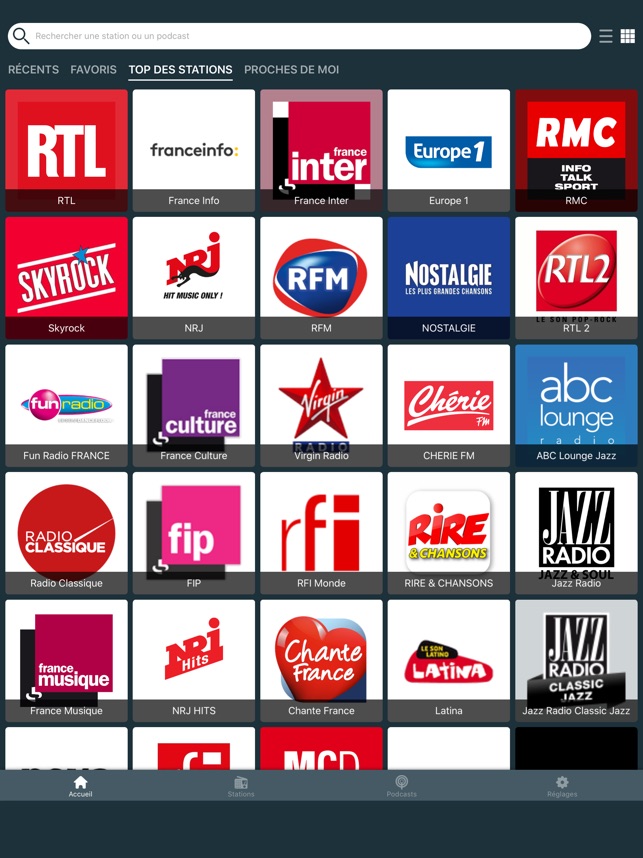 Radios France - FM en Direct dans l'App Store