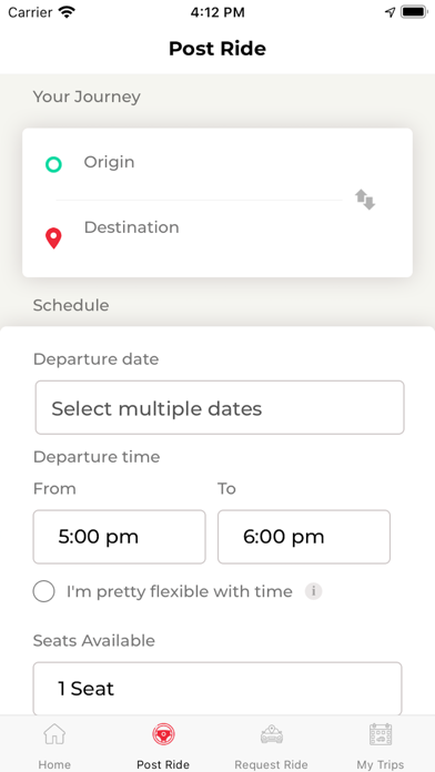 iO - Carpool With Ease! Screenshot
