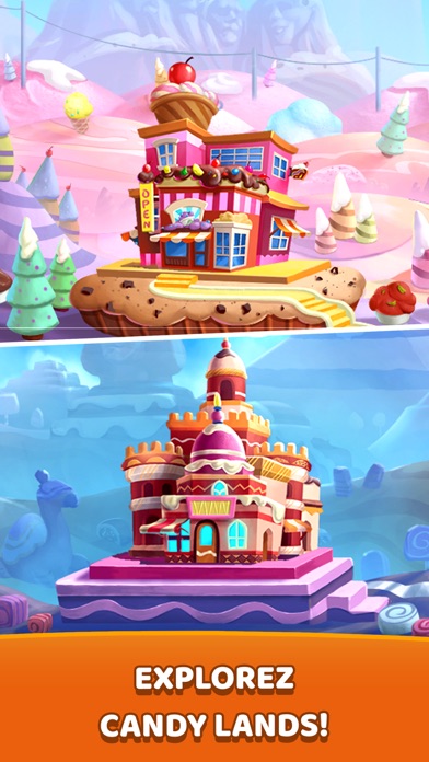 Screenshot #3 pour Candy Corner : Énigmes Match 3