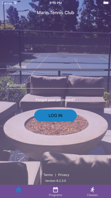 Marin Tennis Club Screenshot