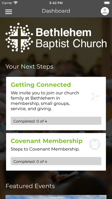 Bethlehem Baptist Church App screenshot 2