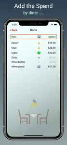 Smart Diner - Pay Your Share screenshot #2 for iPhone