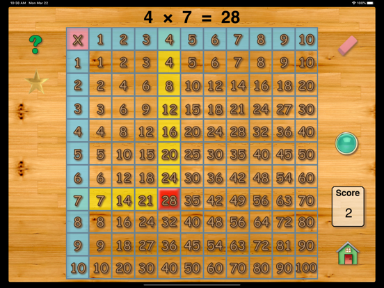 Screenshot #5 pour Multiplication Toolkit