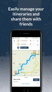 snowmobile manitoba iphone screenshot 4