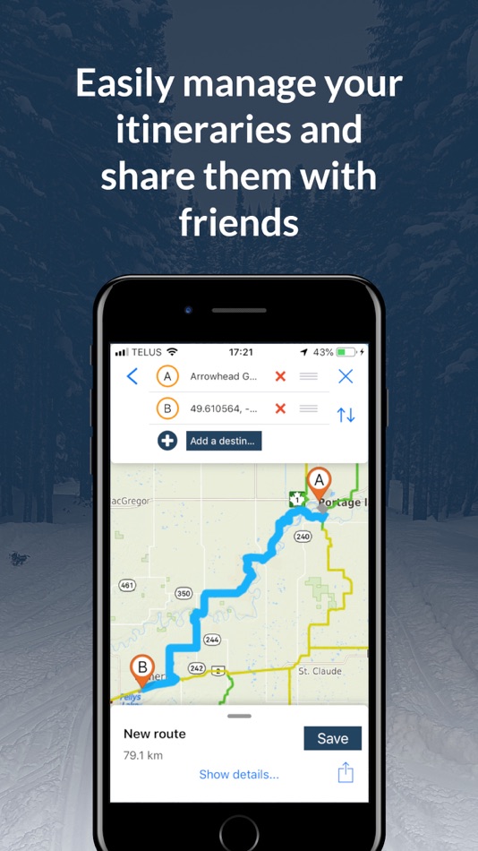 #4. Snowmobile Manitoba (iOS) By: MapGears inc.