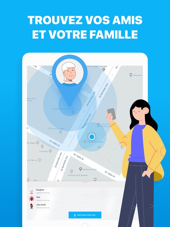 Screenshot #4 pour Localiser Mes Amis et Famille