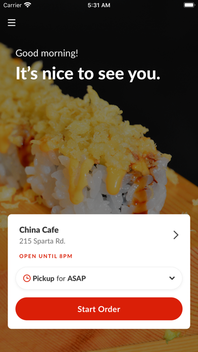 China Cafe Belton Screenshot