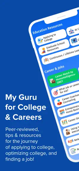 Game screenshot My Guru for College & Careers mod apk