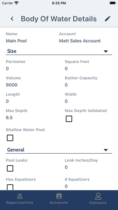 CA Salesperson Screenshot