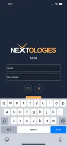 Nextologies Meet screenshot #1 for iPhone