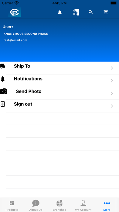 Consumers Pipe and Supply Screenshot