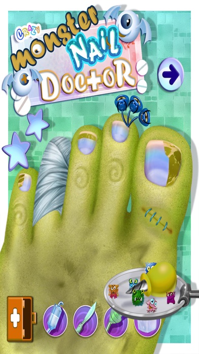 Screenshot #3 pour Alien Monster Toe Nail Doctor