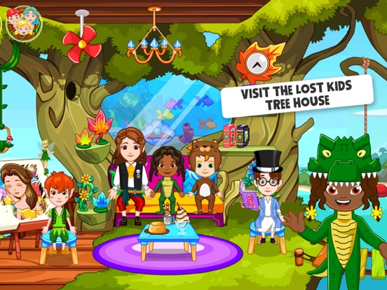 Wonderland : Peter Pan iPad app afbeelding 3