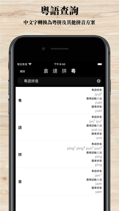 Screenshot #2 pour 輸入法字典專業版-香港版