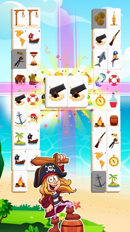 Mahjong Pirate Plunder Quest screenshot-0