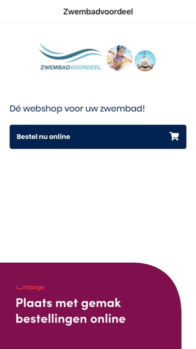 Zwembadvoordeel Screenshot
