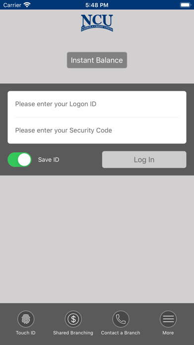 Naheola CU Mobile Banking Screenshot