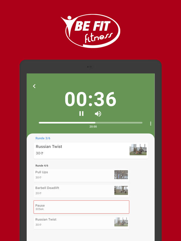 Screenshot #5 pour BE FIT Dein Studio