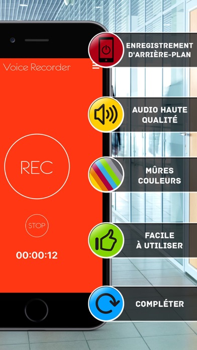 Screenshot #3 pour Enregistreur vocal pro !