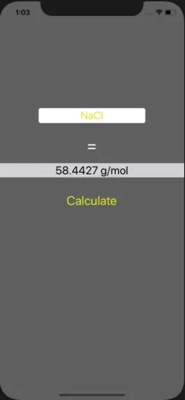 Game screenshot Molar Mass Calculator| VR apk