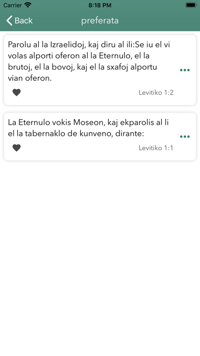 Esperanto Bible Screenshot