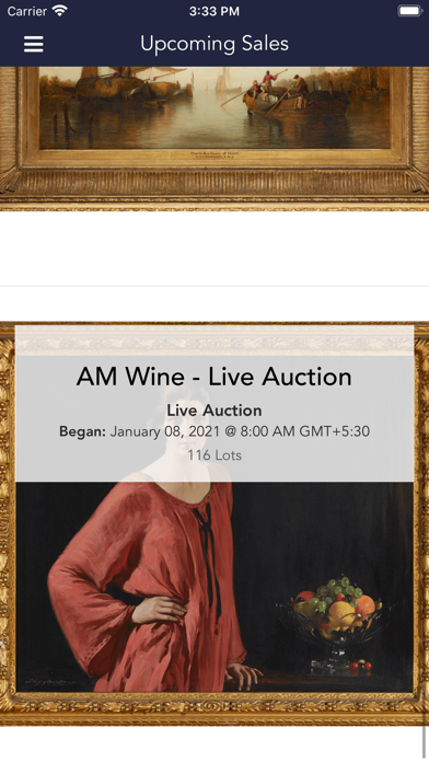 Fortuna Jewelry Watch Auction Screenshot