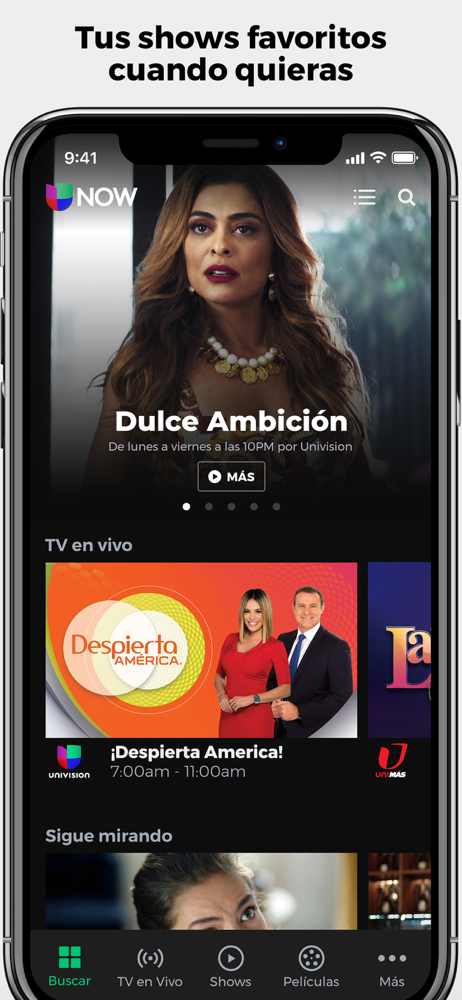 Univision Now - Overview - Apple App Store - US