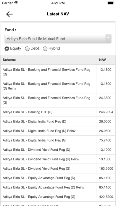 Proinvest Screenshot