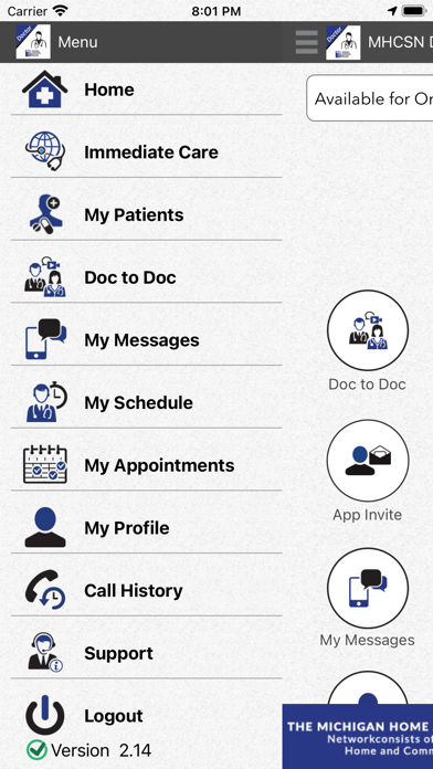 Screenshot #2 pour OnlineCare MHCSN Doctor