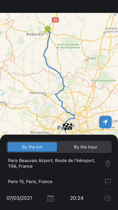 TOOK - Chauffeur VTC Screenshot