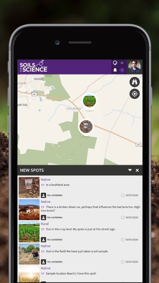 Soils for Science | SPOTTERON - 3.6.0 - (iOS)