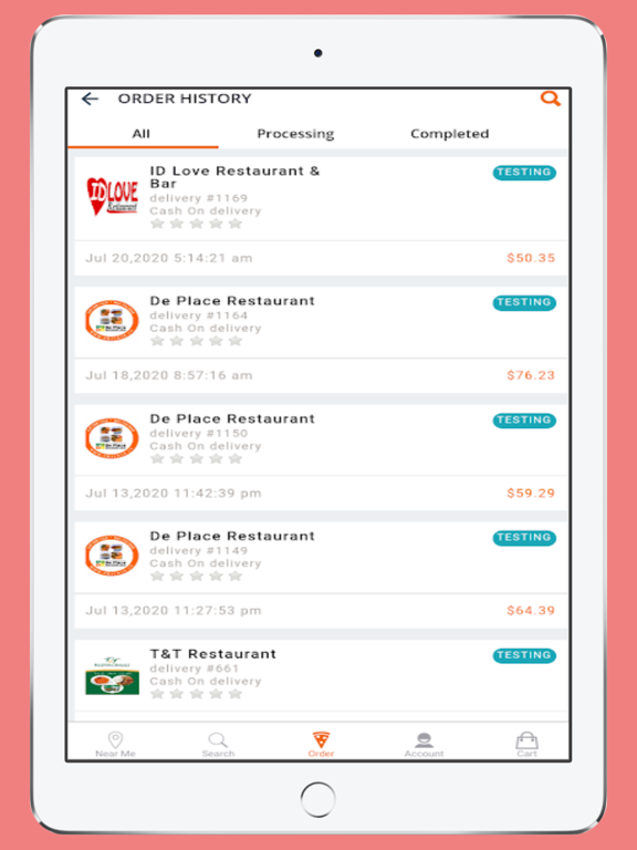 Screenshot #5 pour Prompteat | Food Delivery App