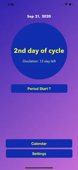 Game screenshot Track Your Period apk