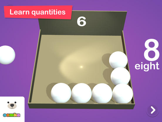 Screenshot #6 pour Oomka Number Train 3D School