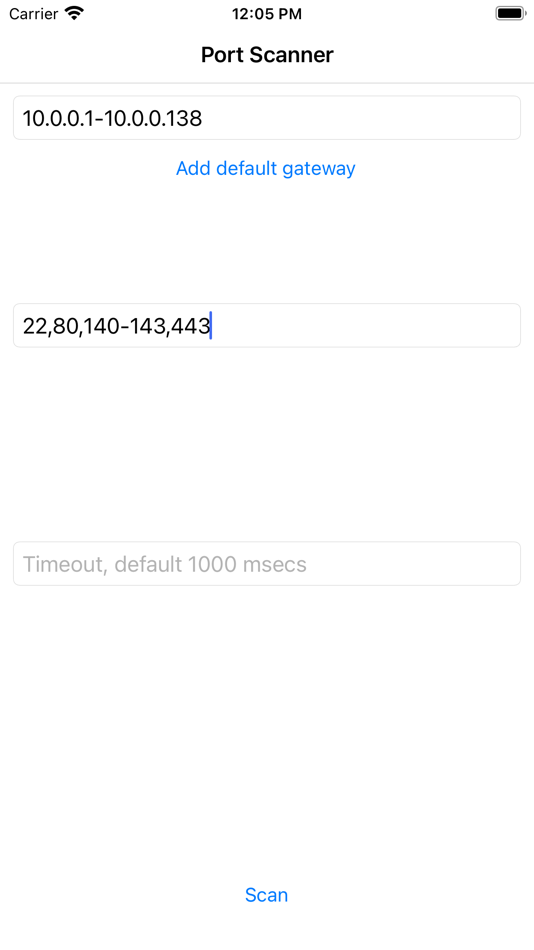 #2. Simple Port Scanner (iOS) 由: MapleTech s.r.o.