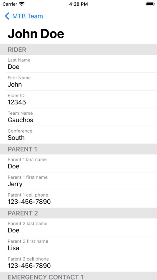 #3. Emergency Contact List (iOS) 由: Doug Diego