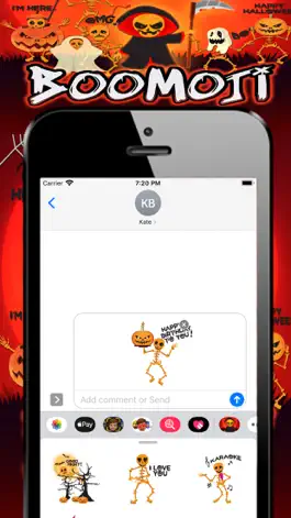 Game screenshot Boomoji Halloween Fun Stickers apk