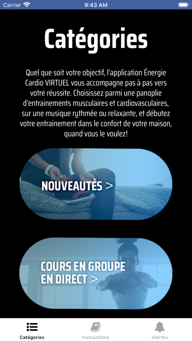 Énergie Cardio virtuel Screenshot
