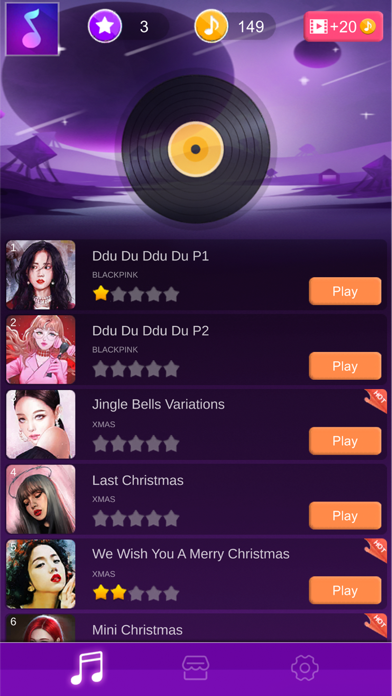 BLINK PIANO - KPOP PINK TILES Screenshot