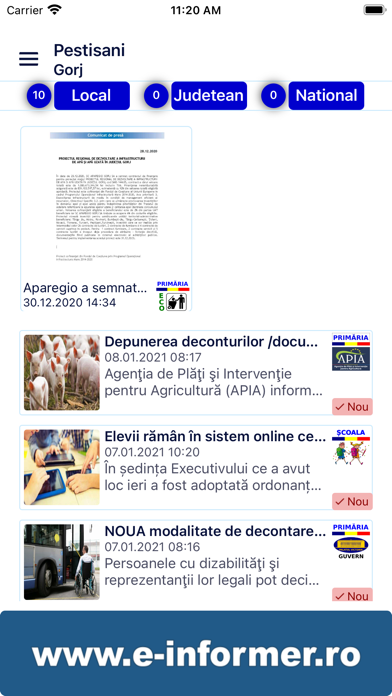 Informer Screenshot