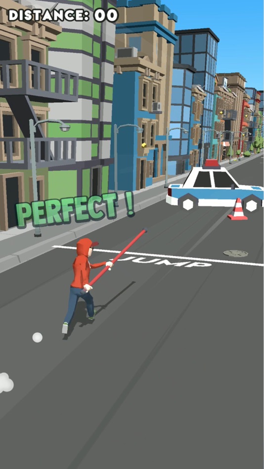 #2. Crazy Pole Vault (iOS) 由: Five More Minutes Games