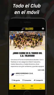 halcones arroyofresno iphone screenshot 1