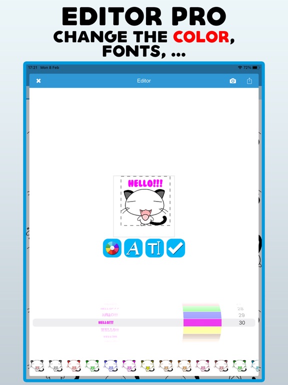 Screenshot #5 pour Stickers for Telegram ·