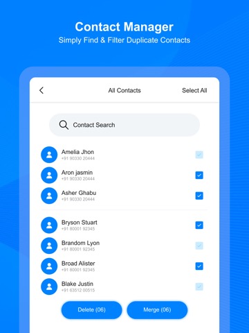 Contacts Backup & Managerのおすすめ画像1