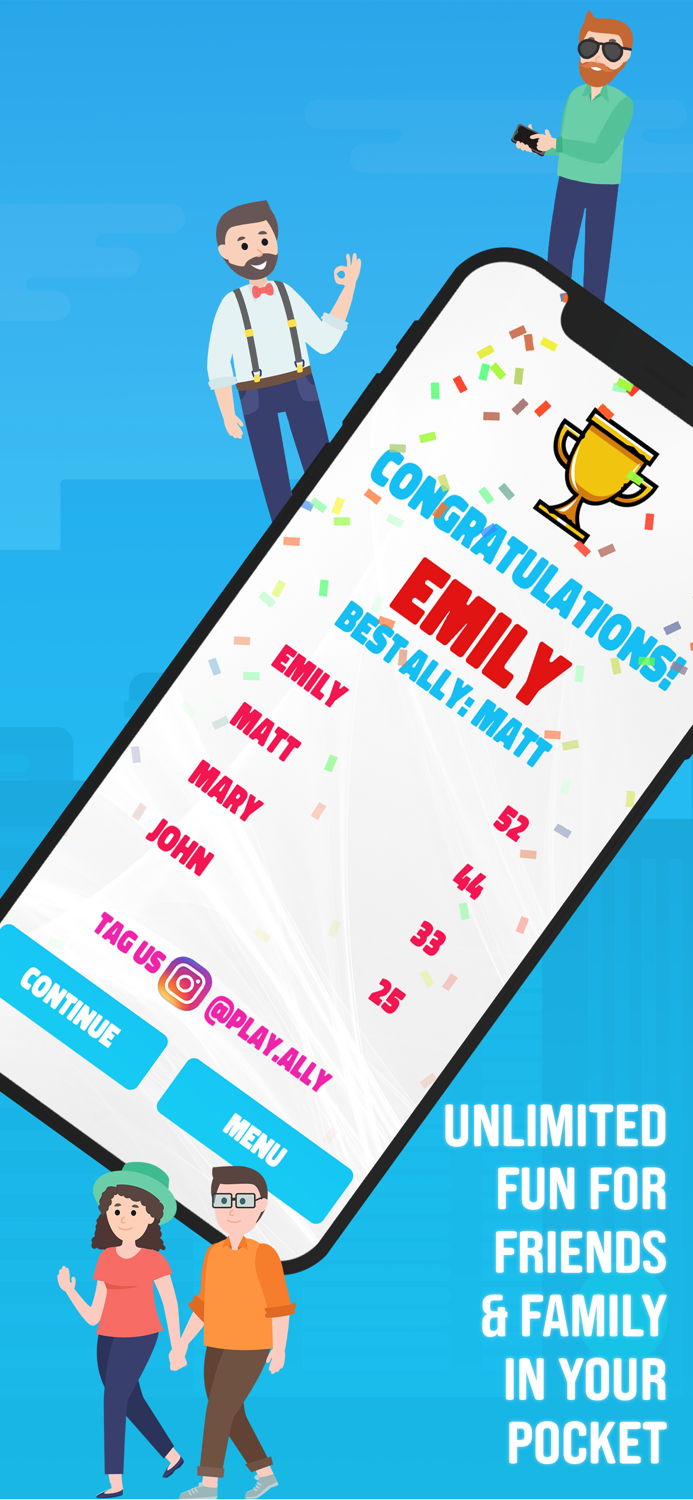 ALLY Fun Social Charades Game