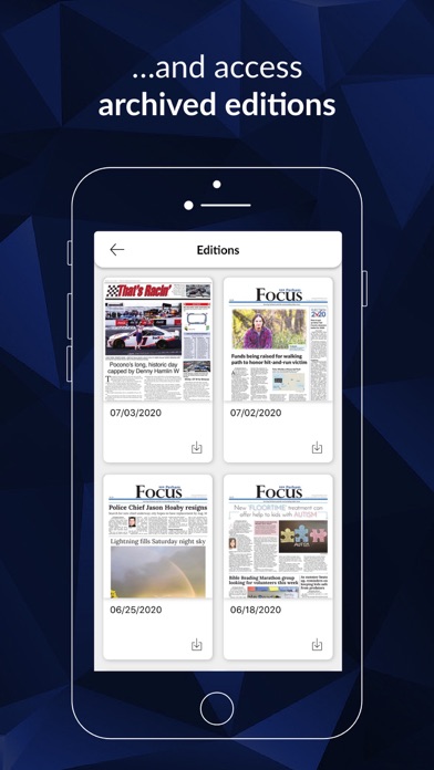 Perham Focus E-paper Screenshot