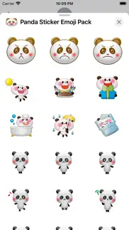 panda sticker emoji pack iphone screenshot 2