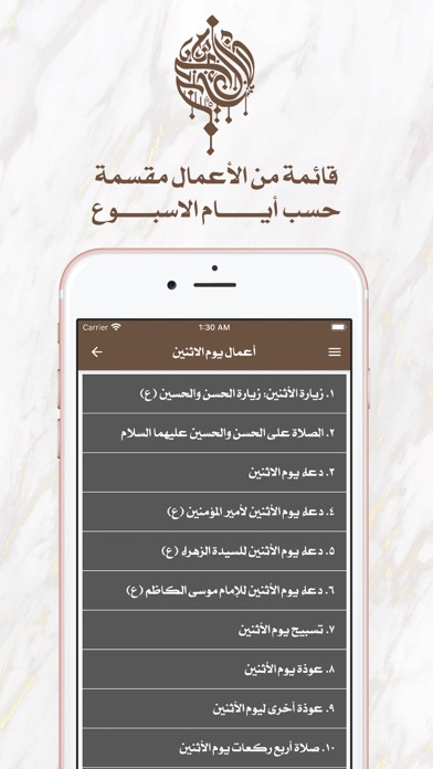 ShiaPrayersQ8 Screenshot