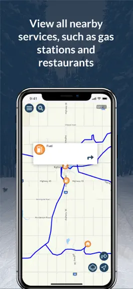 Game screenshot Sask Snowmobile Trails apk